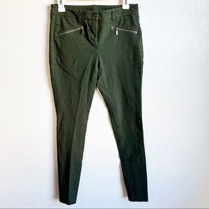 Worth Olive Green Pants Skinny Professional size 2